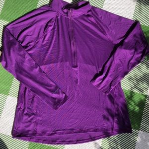 Champions purple long sleeve workout shirt
